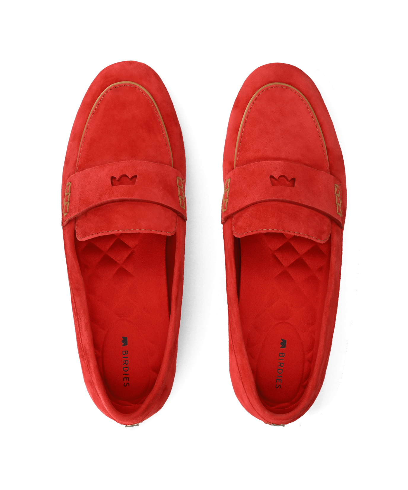 The Vesper Driver - Red Suede - view 1